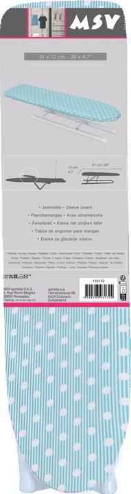 Immagine prodotto MSV Asse da stiro Jeannette (53 x 13 cm)