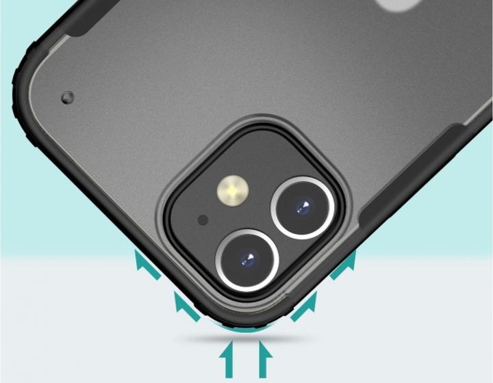 Produktbild Screenguard Apple iPhone 12 Anti-Impact Hülle mit 2m Fallschutz (Apple iPhone 12)