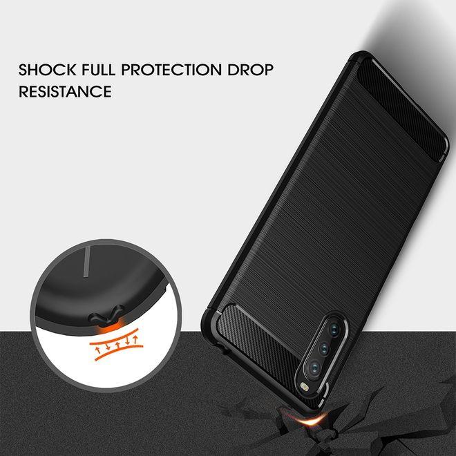 Image du produit MU Style Série Softcase TPU en fibre de carbone (Sony Xperia 10 III)