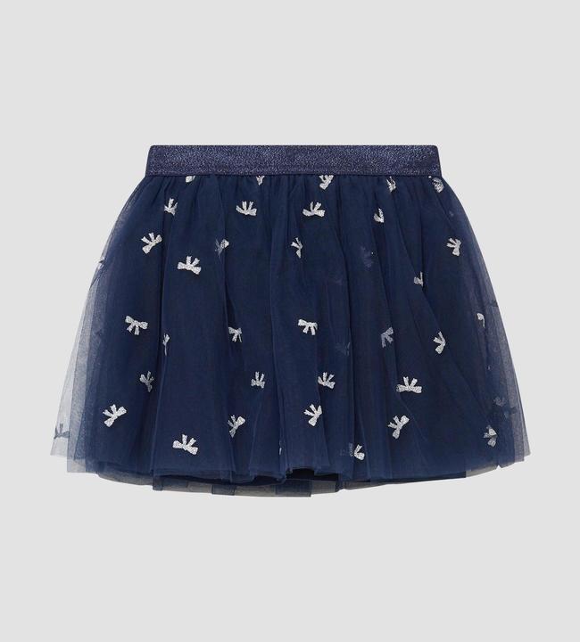 Produktbild s.Oliver Rock Ausgestellter Meshrock mit Baumwollfutter (92)