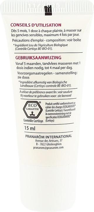 Immagine prodotto Pranarom PranaBB Zahnungsgel Bio (15 ml)
