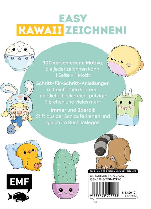 Image du produit Dessiner 300 motifs - Kawaii