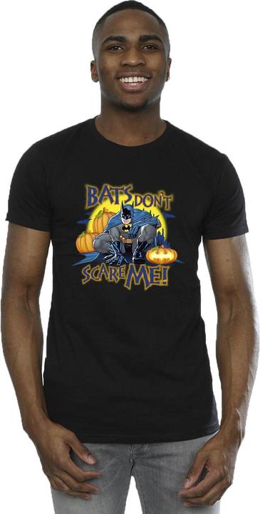 Actual product image Mens Batman Bats Don't Scare Me T-Shirt (S)
