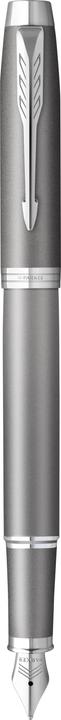 Immagine prodotto Parker Pen Parker IM Writing Rituals stilografica grigia, linea. M (Grigio, 1x)