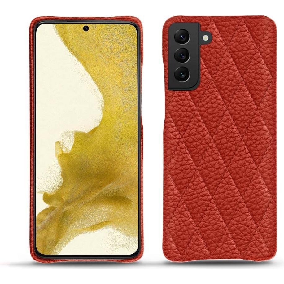 Noreve Lederschutzhülle (Samsung Galaxy S22), Smartphone Hülle, Orange