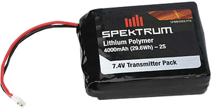 Actual product image Spektrum Transmitter battery 2S 4000 mAh DX7s, DX8 and DX9 (7.40 V, 4000 mAh)