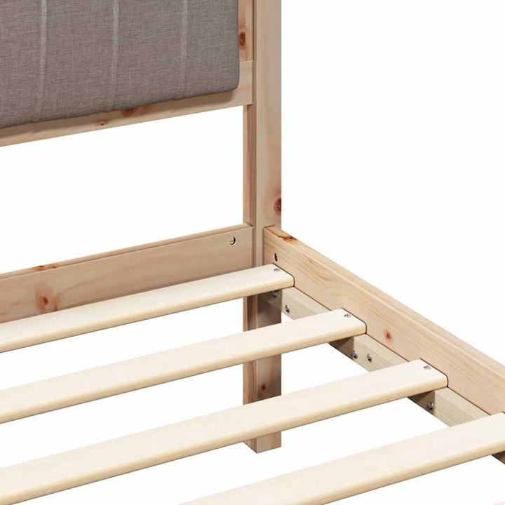 Image du produit vidaXL Holz-Bettgestell (200 x 200 cm)