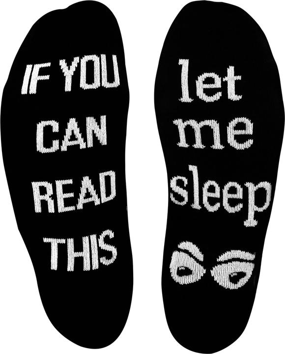 Produktbild Normani Herrensocken mit witzigen Sprüchen (2er Pack, 47, 40 - 46)