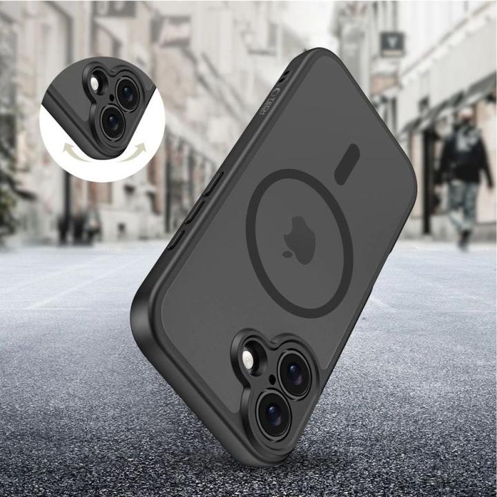 Produktbild Tech-Protect BasicMag MagSafe Case for iPhone 17 - Matte Black (Apple iPhone 17)