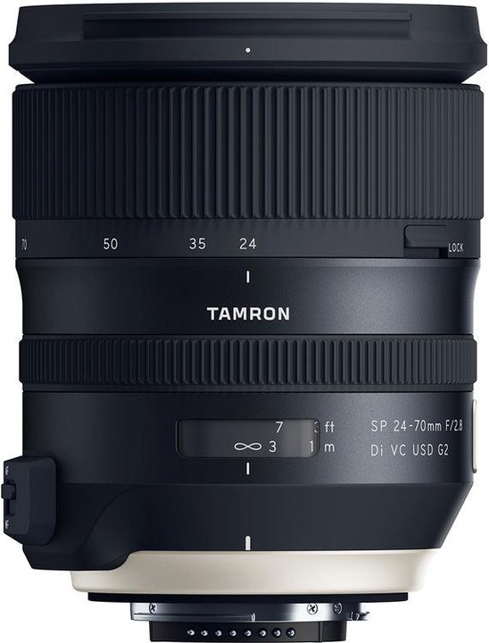 Produktbild Tamron SP 24-70 mm F/2,8 Di VC USD G2 (Nikon F-Bajonett) (A032) (Nikon F, Vollformat, APS-C / DX)
