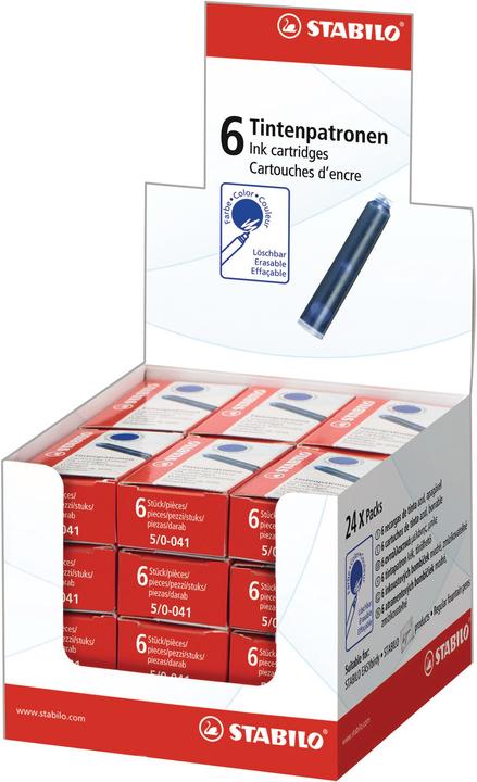 Actual product image STABILO Refill ink cartridges for refilling (ink cartridges, Royal blue)