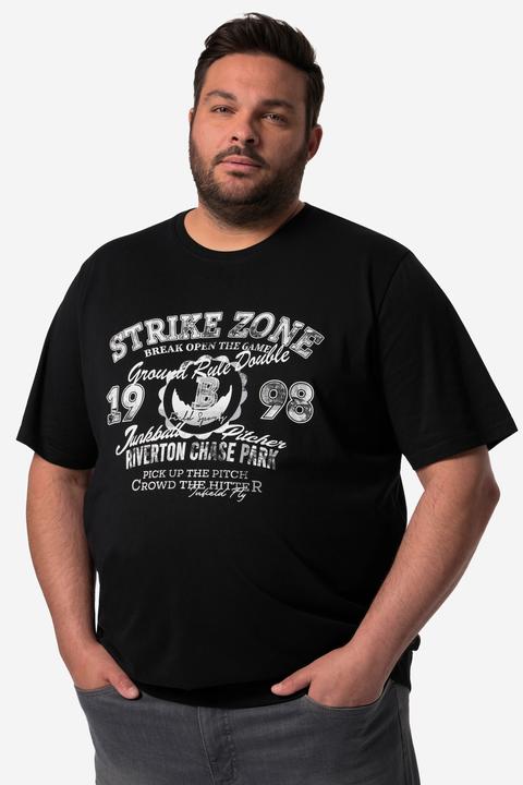 Produktbild Men+ T-Shirt, Halbarm, Bauchfit, Frontdruck (XL)