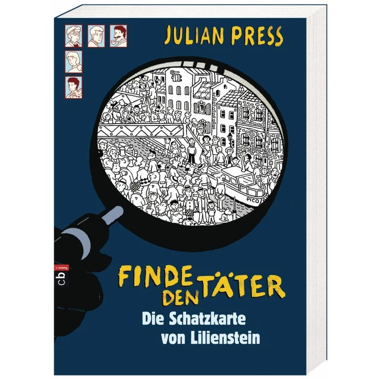 Finde den Täter - Die Schatzkarte von Lilienstein, Kinderbücher von Julian Press