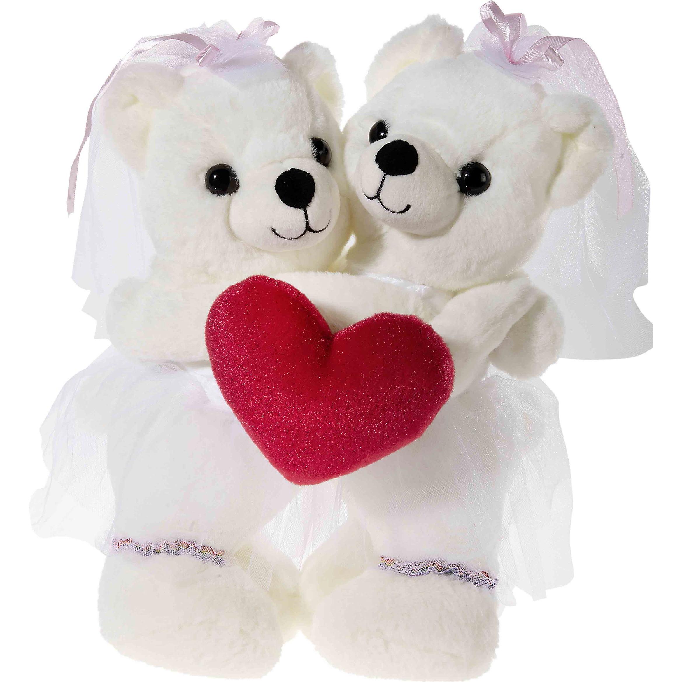 Heunec HOCHZEITSBÄRENPAAR Bärin + Bärin (30 cm) (25009508)