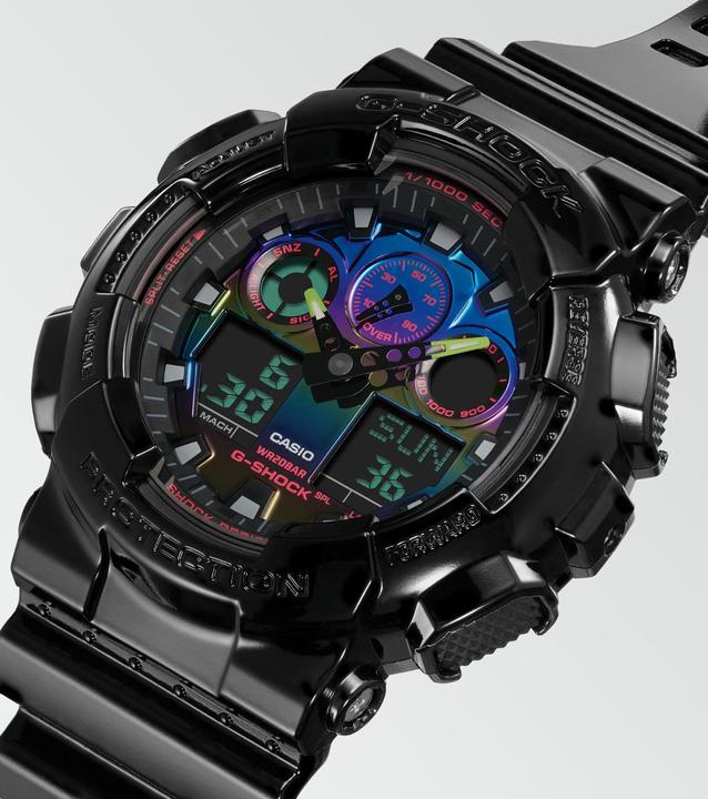 Produktbild Casio GA-100RGB-1AER (Taucheruhr, 51 mm)