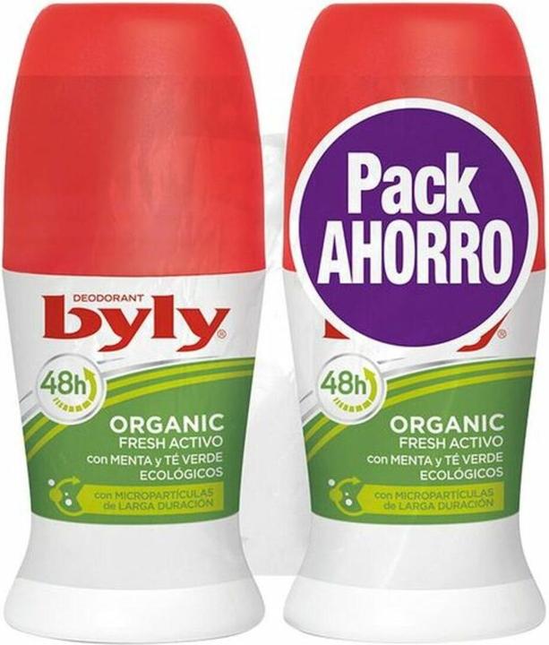 Image du produit Byly Organic Extra Fresh Deo Roll-On Lote 2 pz (Roll-on, 50 ml)
