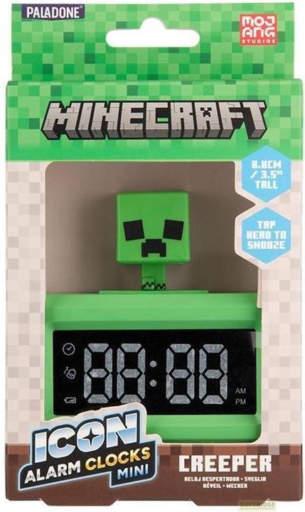 Produktbild Paladone Products Minecraft - Creeper Icon Alarm Clock Mini