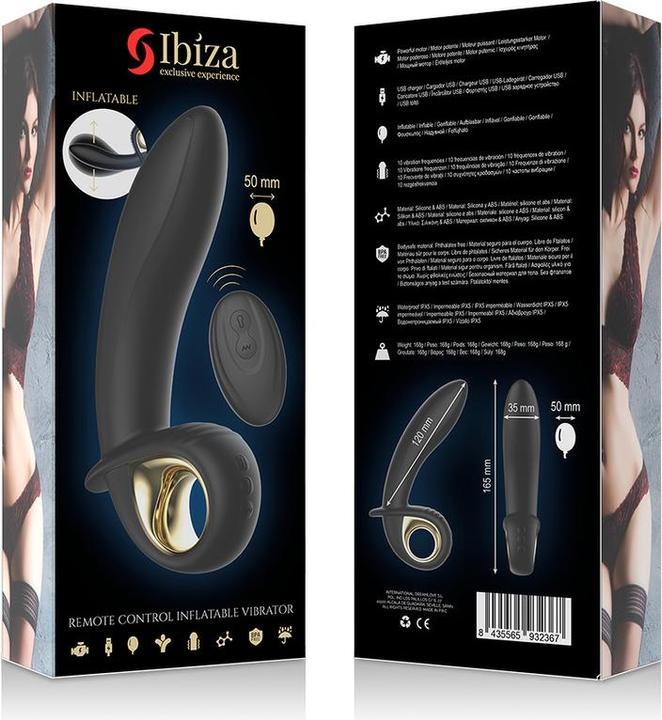 Produktbild Ibiza Remote Control Inflatable Vibrator