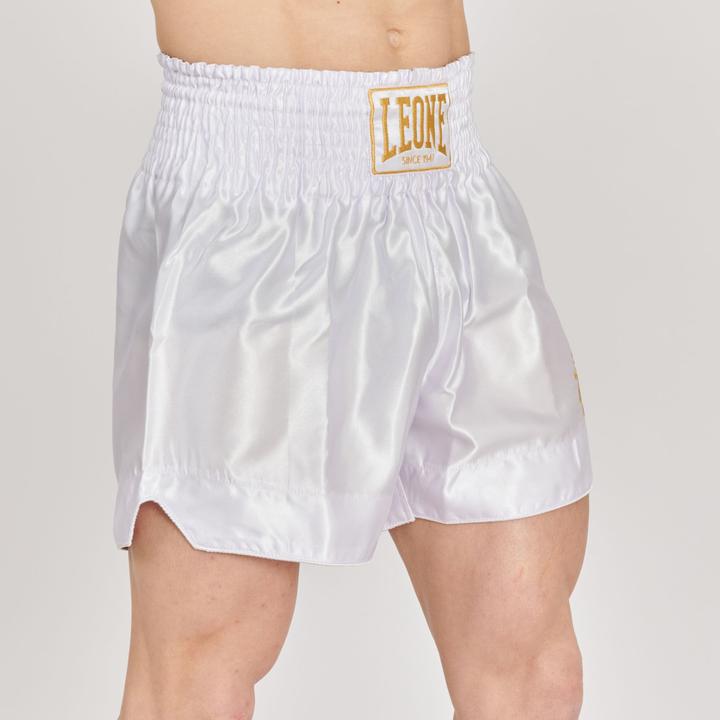 Produktbild Leone Basic Kickboxhose AB970 Weiss (S)