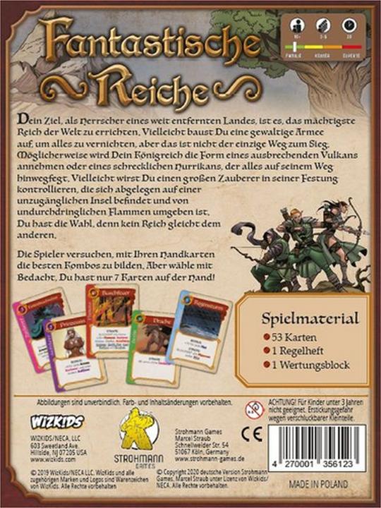 Produktbild Strohmann Games Fantastische Reiche (Deutsch)