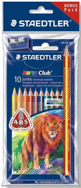 Image du produit Staedtler Jeu de crayons Noris jumbo (Multi, 11 x)
