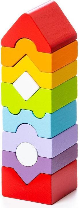 Actual product image Cubika Wood stacking tower medium