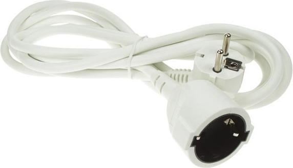 Produktbild Perel VERLÄNGERUNGSKABEL - 10 m - WEIss - 3G1.5 - SCHUTZKONTAKT (DEUTSCHES SYSTEM) (10 m)