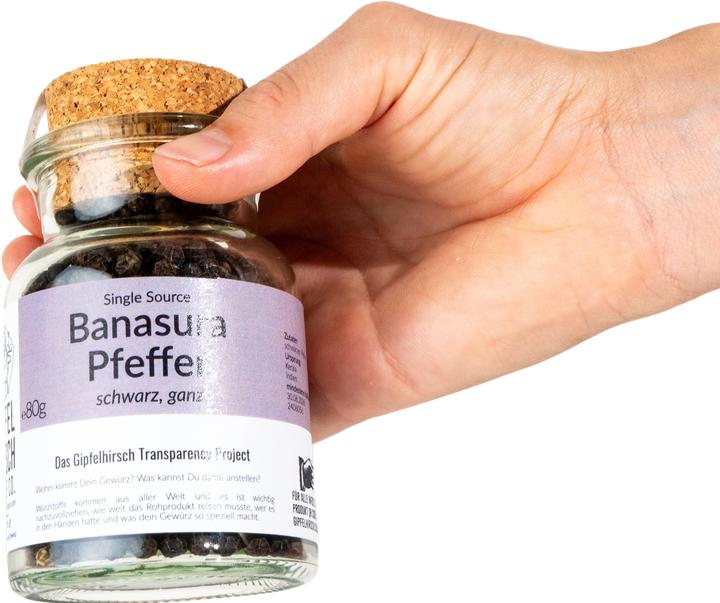 Produktbild Gipfelhirsch Banasura Pfeffer (80 g)