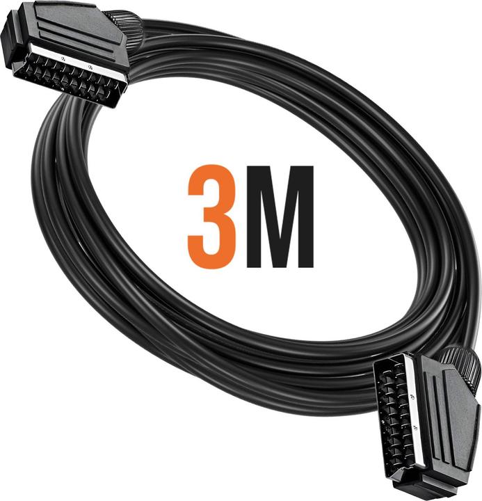 Produktbild LinQ Scart-Videokabel 3m (3 m)