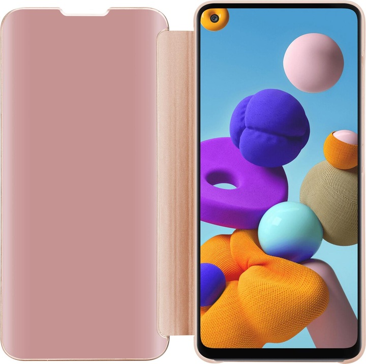 Immagine prodotto Cadorabo Copertina per specchietto retrovisore Smart View a libro (Samsung Galaxy A21s)