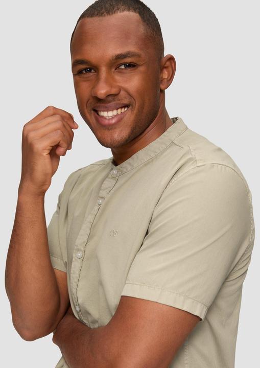 Immagine prodotto S.Oliver Hemd Hemd mit Stehkragen und Garment Dye (S)