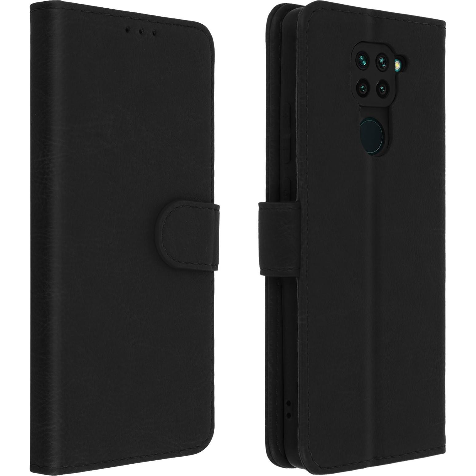 Avizar Chester Series (Xiaomi Redmi Note 9), Smartphone Hülle, Schwarz