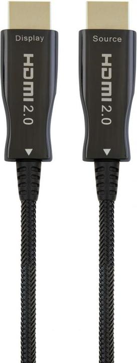 Image du produit Gembird CCBP-HDMI-AOC-20M Câble HDMI HDMI type A (standard) Noir (20 m, HDMI, 2.0)