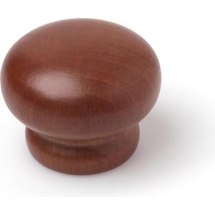 Domoletti, Möbelgriff, FURNITURE KNOB D40 7-260.91 WALNUT