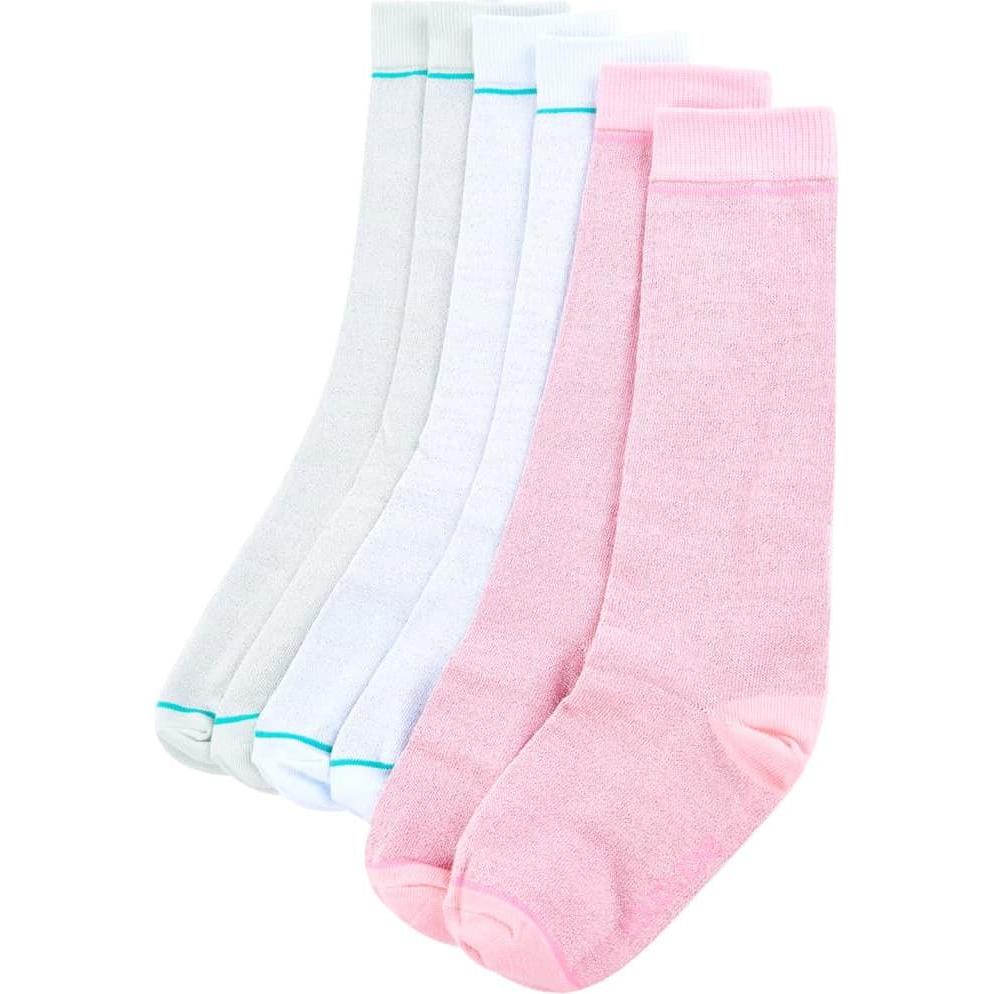 VidaXL, Jungen, Socken, Kindersocken 5 Paar EU 23-26,Material: 75 % Baumwolle. 20, Grün, (5er Pack, 23 - 26)