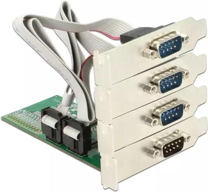 Immagine prodotto Delock PCIe 4x D-Sub9