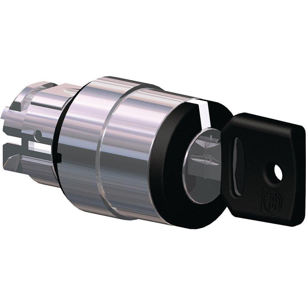 Schneider Electric Nero Testa Pulsante Harmony 4 Chiave Zb4bg4, Pulsante + Interruttore,