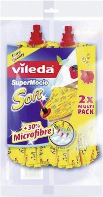 Actual product image Vileda SuperMocio Soft Mop Replacement Pack of 2 11099 (2 pcs.)