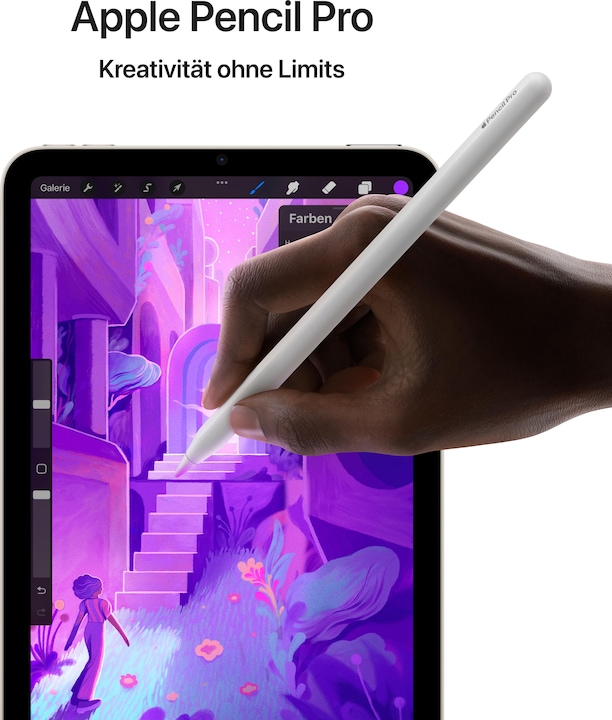 Produktbild Apple iPad mini (2024) (nur WLAN, 8.30", 128 GB, Space Grey)