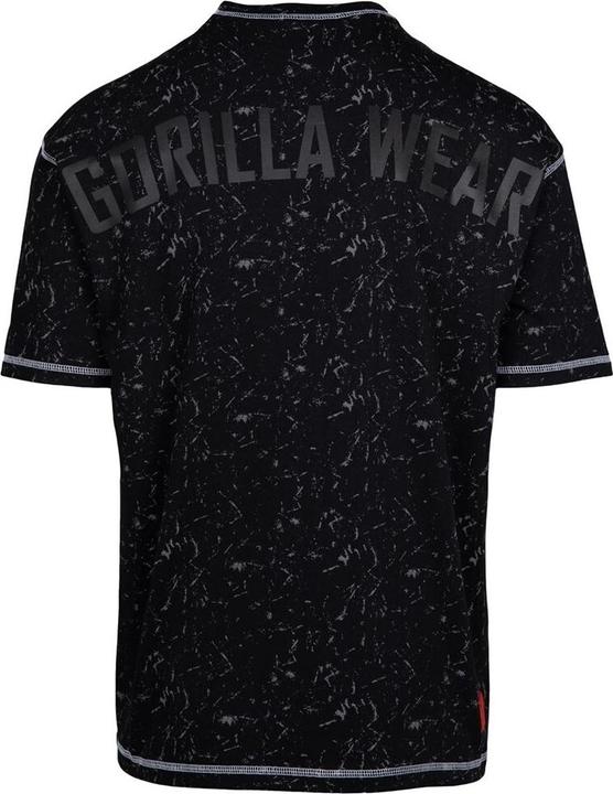 Produktbild Gorilla Wear Saginaw Oversized T-Shirt - Schwarz Meliert (M)