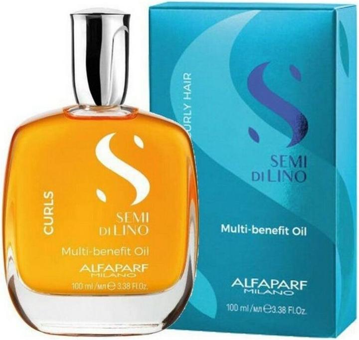Immagine prodotto Alfaparf Olio Multi-Benefici Semi Di Lino Curls (100 ml)