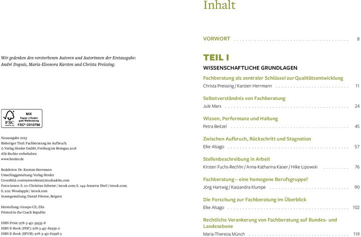 Image du produit Fachberatung auf dem Weg zur Profession? (Allemand, Christa Preissing, Elke Alsago, Jule Marx, Kirsten Fuchs-Rechlin, Maria-Theresia Münch, Ricarda Gellrich, Stéphanie Emmel, Thomas C. Bialluch, 2023)