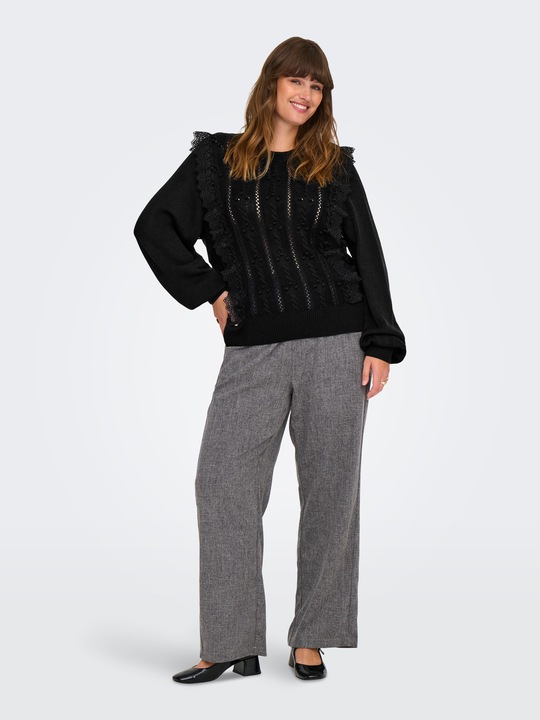 Image du produit Only col rond Curve Pull en maille (M)