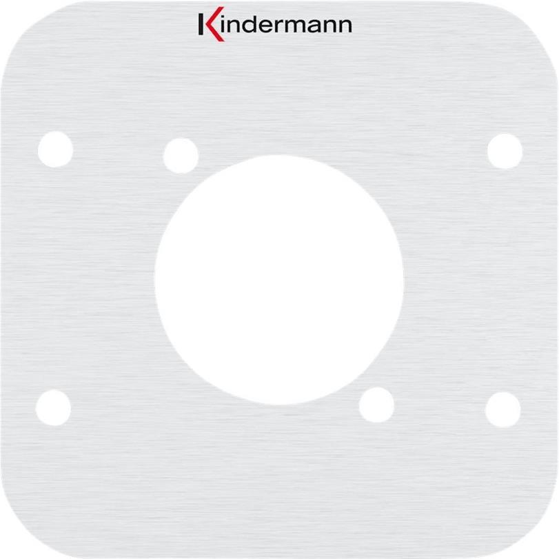 Thumbnail - Kindermann Konnect 54 alu - Leerblende (Abdeckung), Netzwerk Zubehör