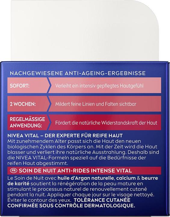 Produktbild NIVEA Vital Anti-Age Regenerierende Nachtcreme (50 ml, Nachtcreme)