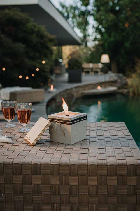 Actual product image Beske Manufaktur Concrete fire (1 pcs.)
