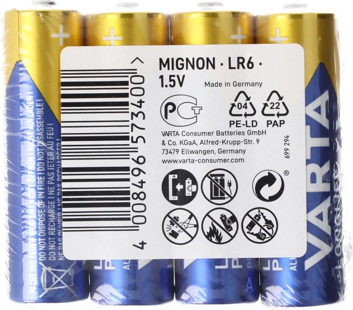 Immagine prodotto Varta High Energy 4906 (40 pz., AA)