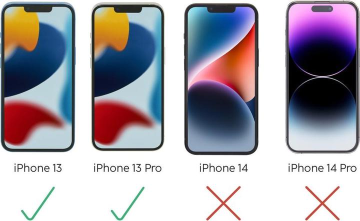 Produktbild Hama Hiflex Eco (1 Stück, Apple iPhone 13 Pro, Apple iPhone 14)