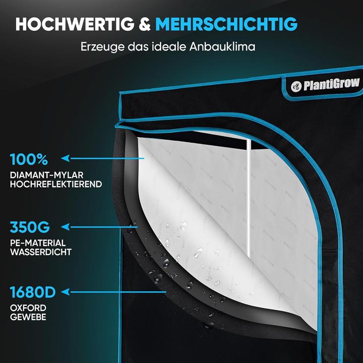 Immagine prodotto PlantiGrow Growzelt Komplettset