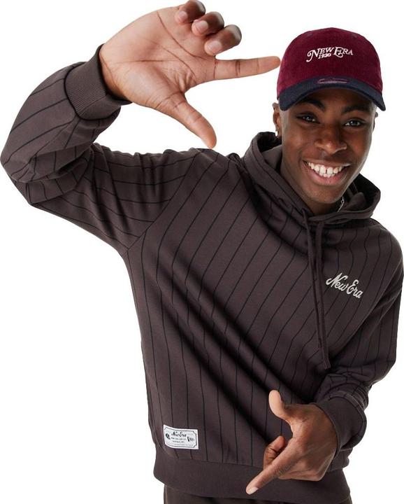 Immagine prodotto New Era Felpa in pile oversize - PINSTRIPE marrone - XXL (XXL)
